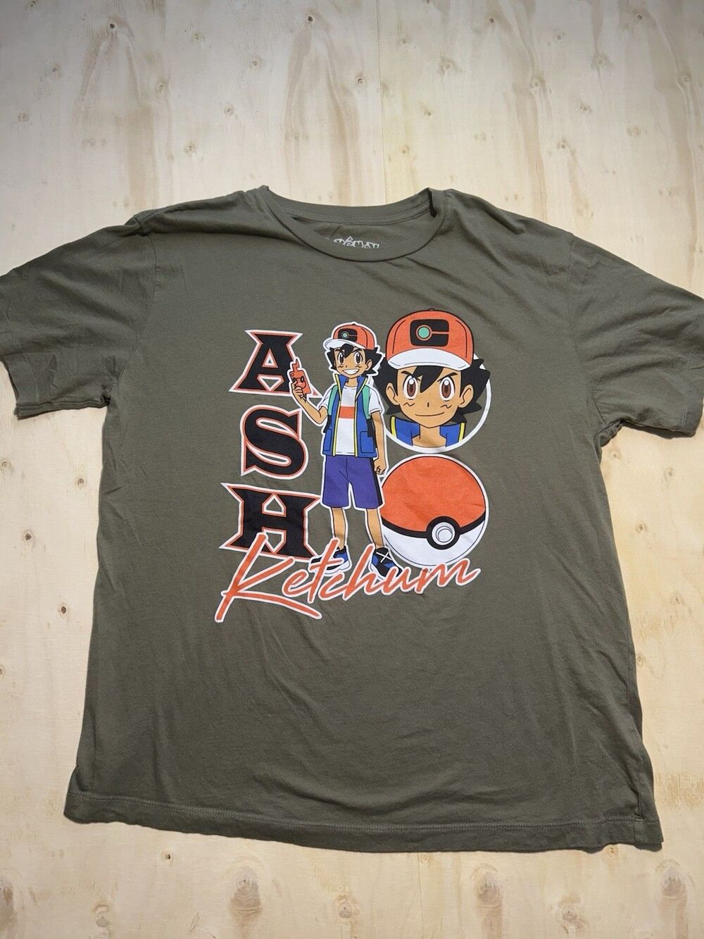 2XL Pokémon Ash Ketchum Double Portrait Retro T-Shirt - BoxLunch Exclusive